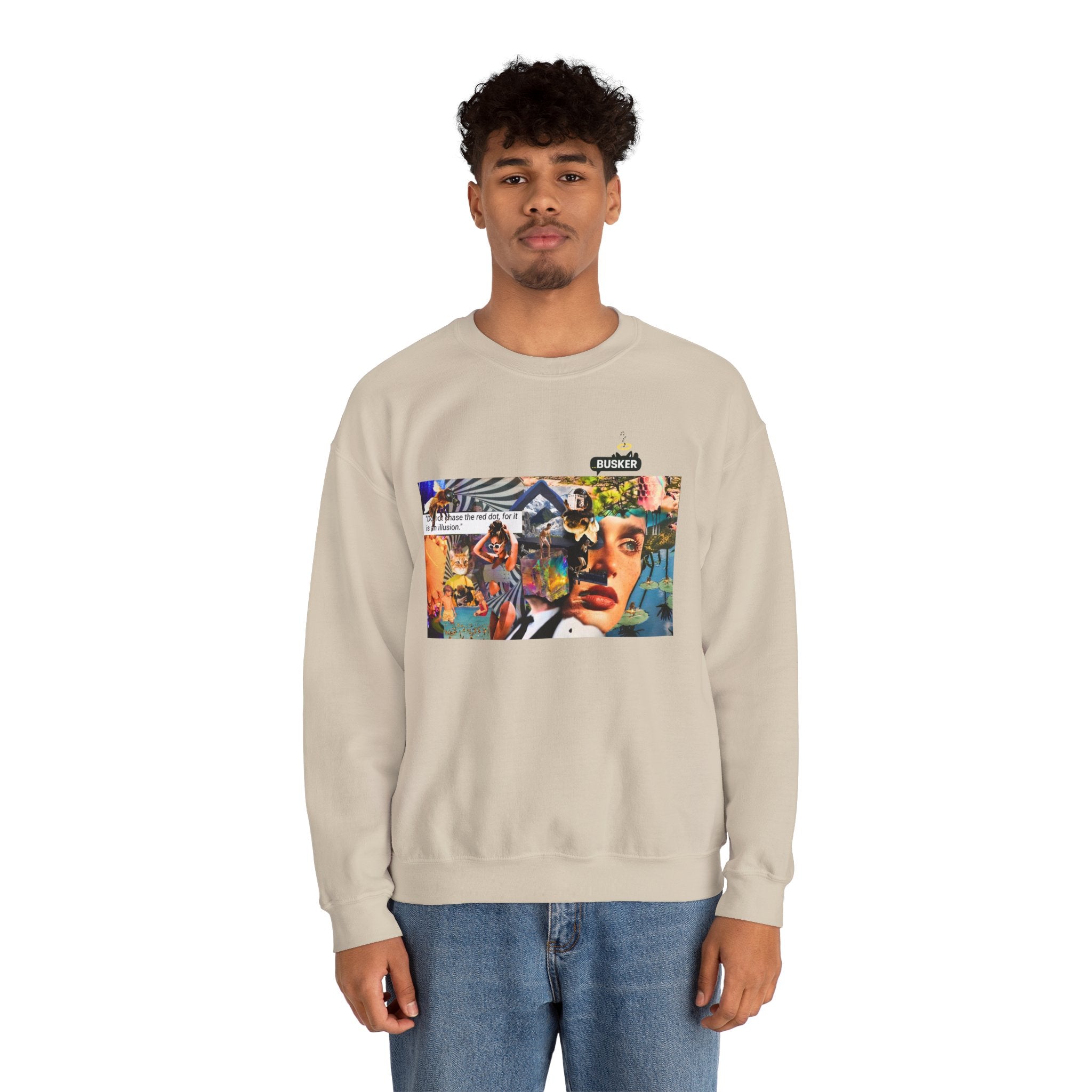 Vibrant Art Crewneck Sweatshirt for Creative Souls