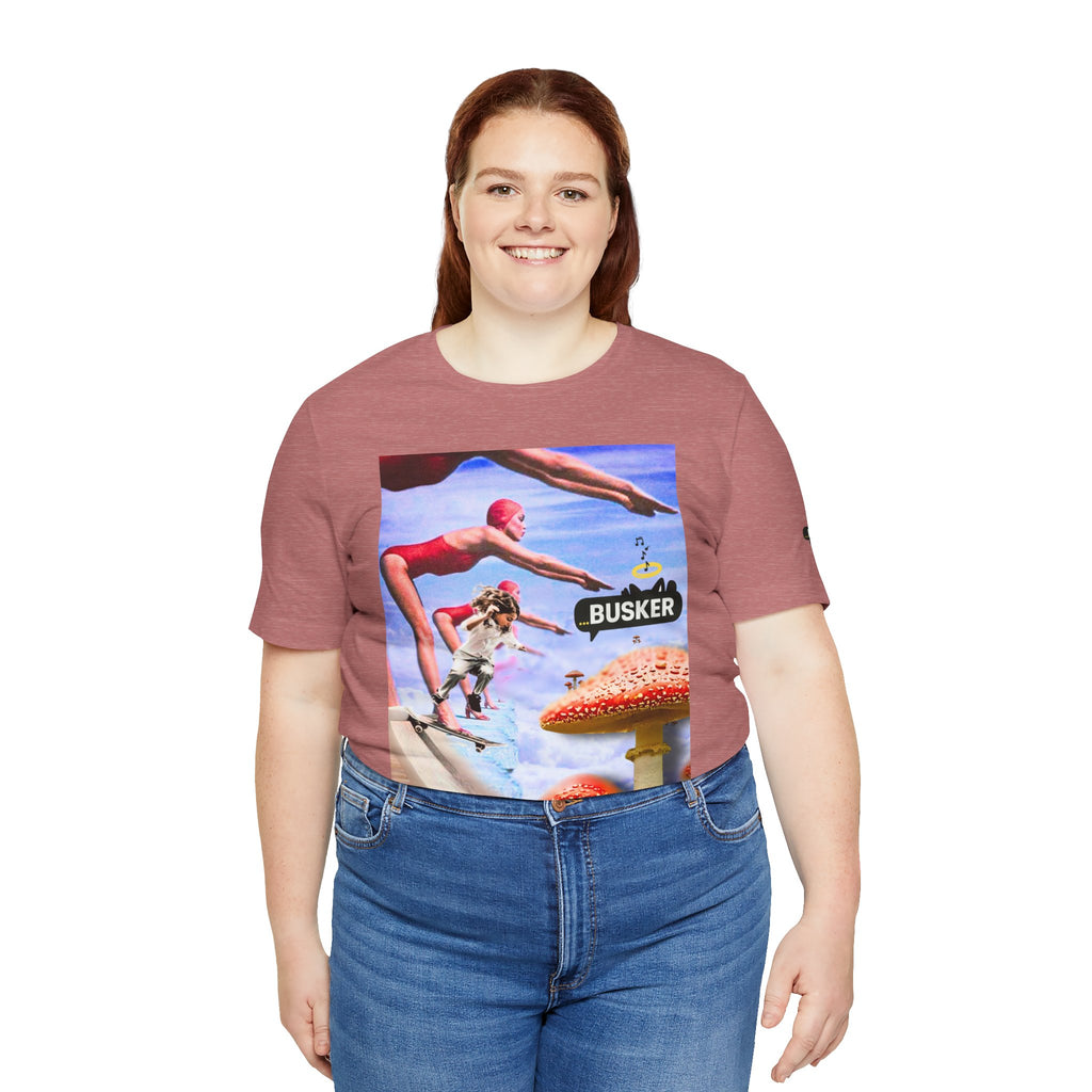 Busker Fun Graphic Tee - Unisex Jersey Short Sleeve