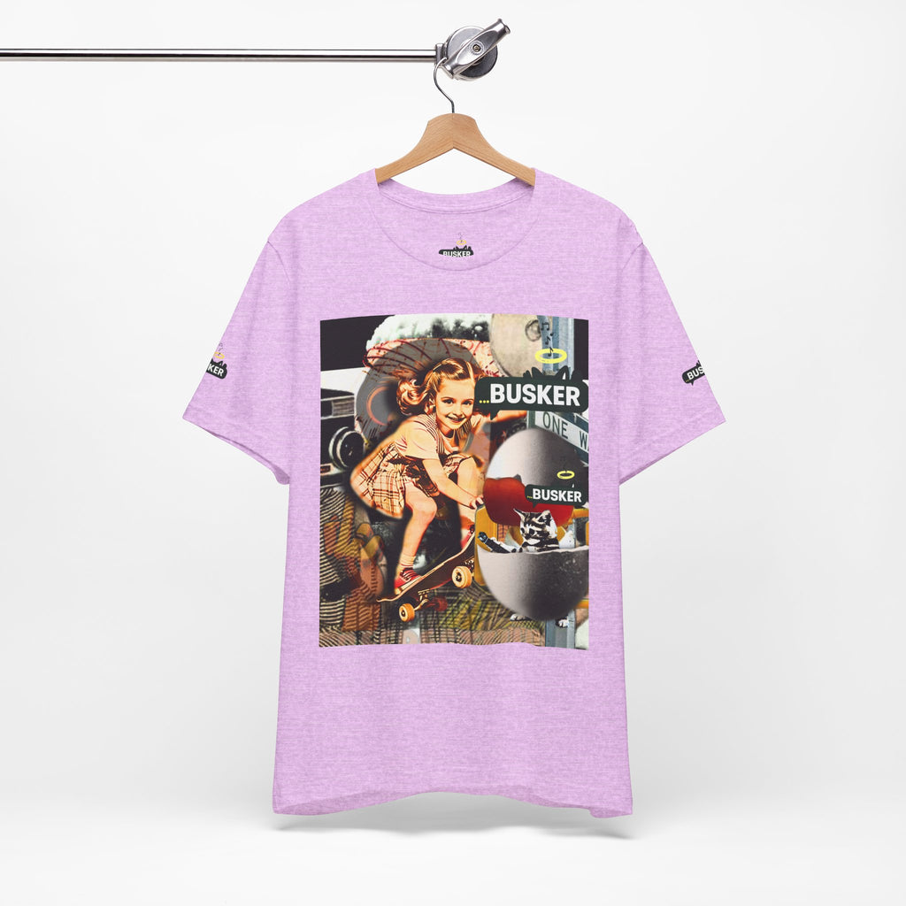 Vintage Skateboarding Graphic Tee - Streetwear for Creative Souls