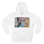 Whimsical Art Hoodie, Funny Graphic Sweatshirt, Unique Animal Designs, Cozy Gift for Kids & Teens, Perfect for Festivals & Casual Wear