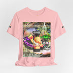 Vibrant Busker Art Tee for Creative Souls