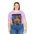 Creative Unisex Graphic Tee - 'I Don't Think' Busker Design