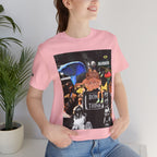 Creative Unisex Graphic Tee - 'I Don't Think' Busker Design