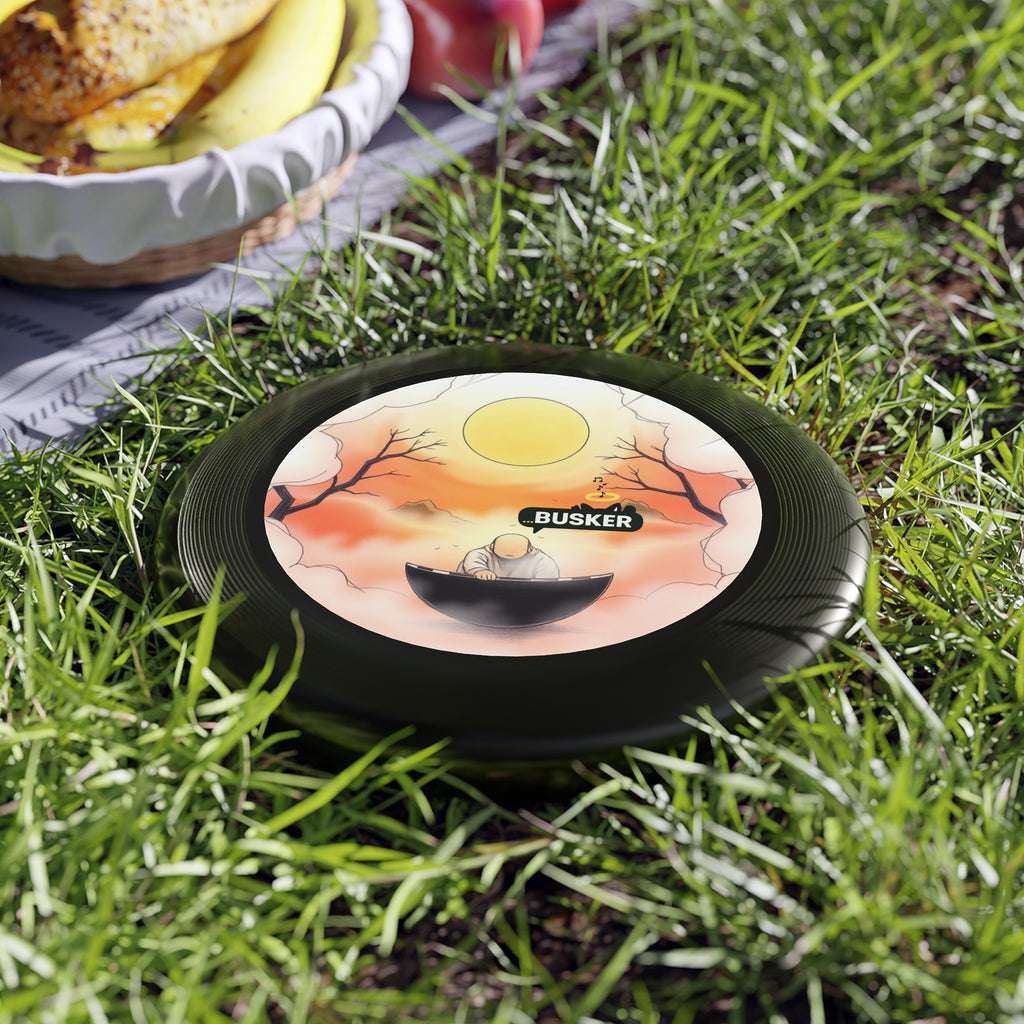 Sunset Busker Frisbee, Outdoor Fun, Summer Activities, Beach Games, Family Gatherings, Gift for Frisbee Lovers