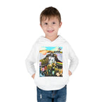 Colorful Toddler Pullover Fleece Hoodie - Fun Cartoon Design for Kids