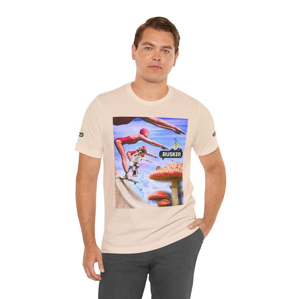 Busker Fun Graphic Tee - Unisex Jersey Short Sleeve