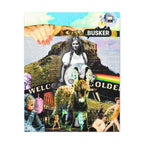Artistic Stretched Canvas Print - 'Welcome to Golden' Collage