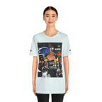 Creative Unisex Graphic Tee - 'I Don't Think' Busker Design