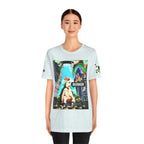 Street Art Busker Tee - Unisex Graphic Short Sleeve Shirt