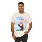 Busker Vibe Unisex Jersey Tee – Colorful Artistic Design for Summer Fun