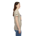 Artistic Unisex Heavy Cotton Tee - Vibrant Busker Design