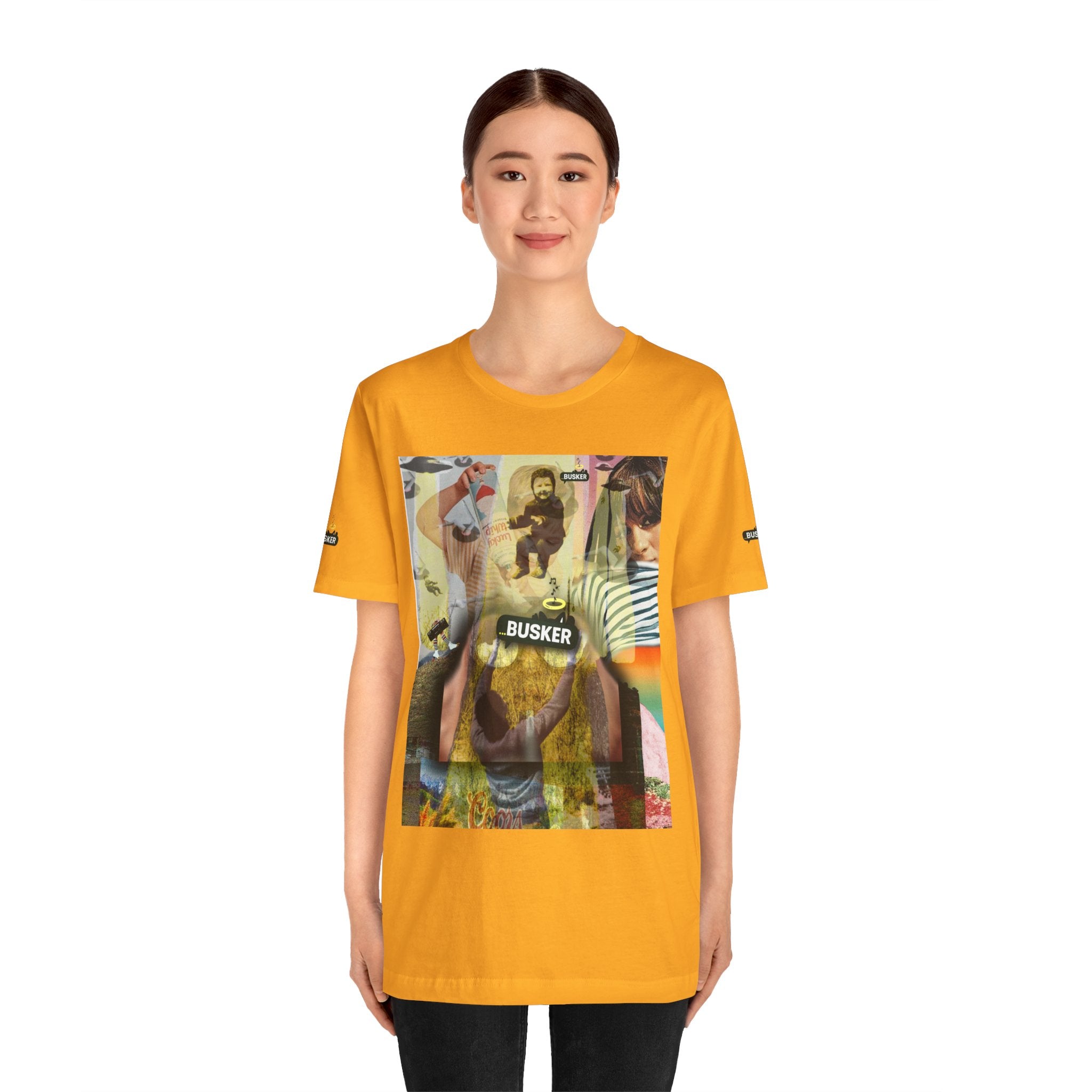 Busker Graphic Tee – Unisex Jersey Short Sleeve T-Shirt for Creative Souls