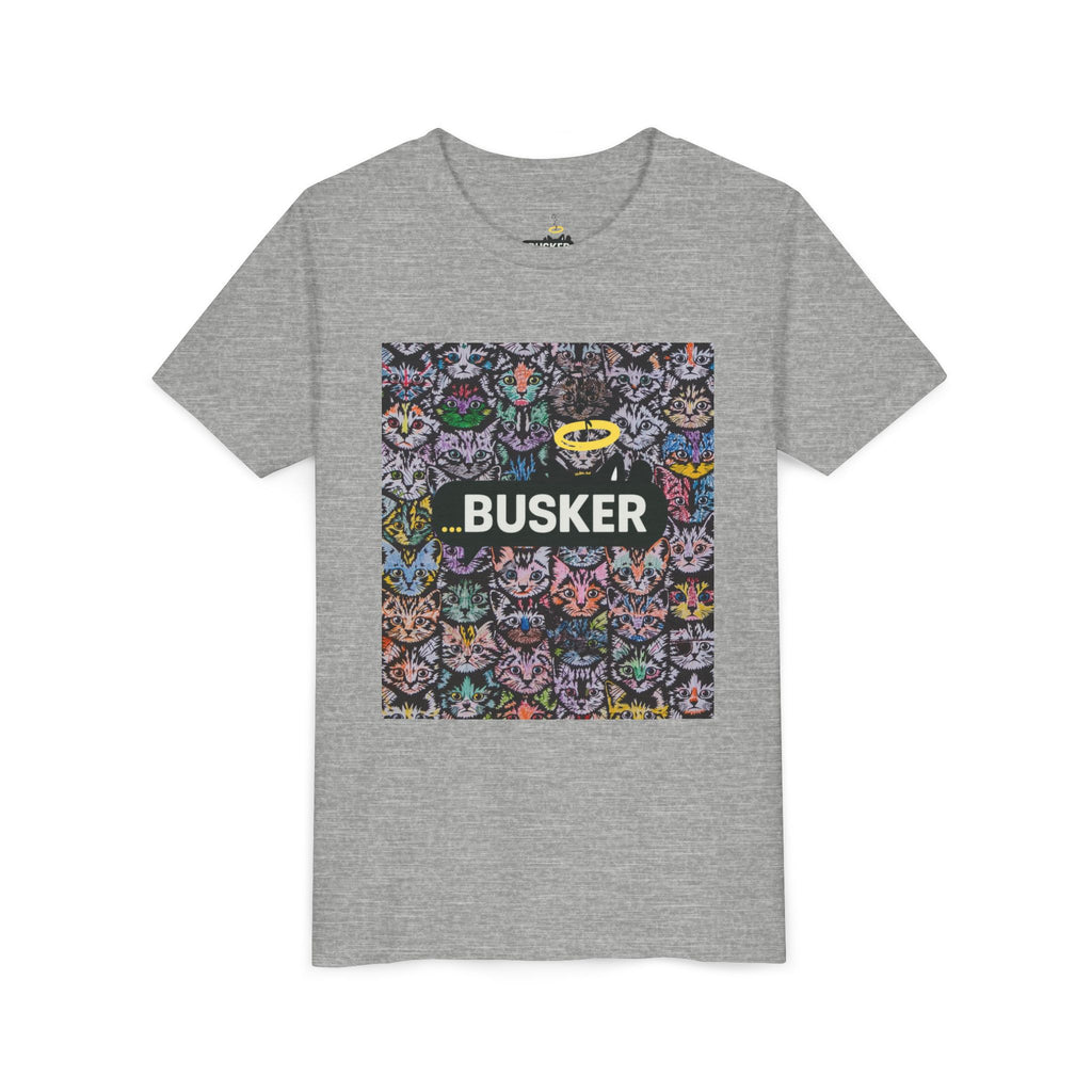 Colorful Youth Short Sleeve Tee, Fun Summer Shirt, Trendy Kids Clothing, Gift for Young Musicians, Cool Casual Wear, Birthday Present