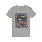 Colorful Youth Short Sleeve Tee, Fun Summer Shirt, Trendy Kids Clothing, Gift for Young Musicians, Cool Casual Wear, Birthday Present