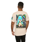 Street Art Busker Tee - Unisex Graphic Short Sleeve Shirt