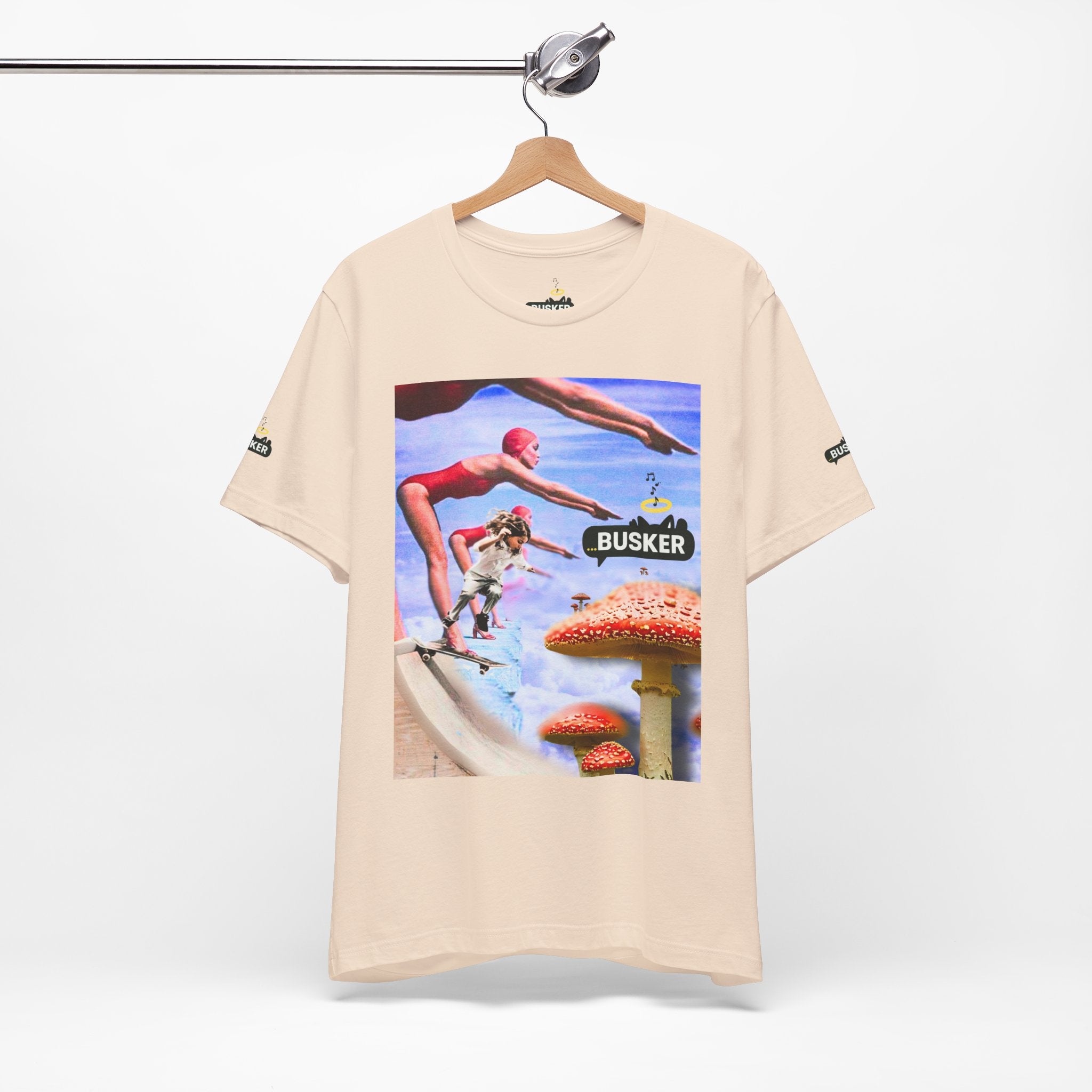 Busker Fun Graphic Tee - Unisex Jersey Short Sleeve