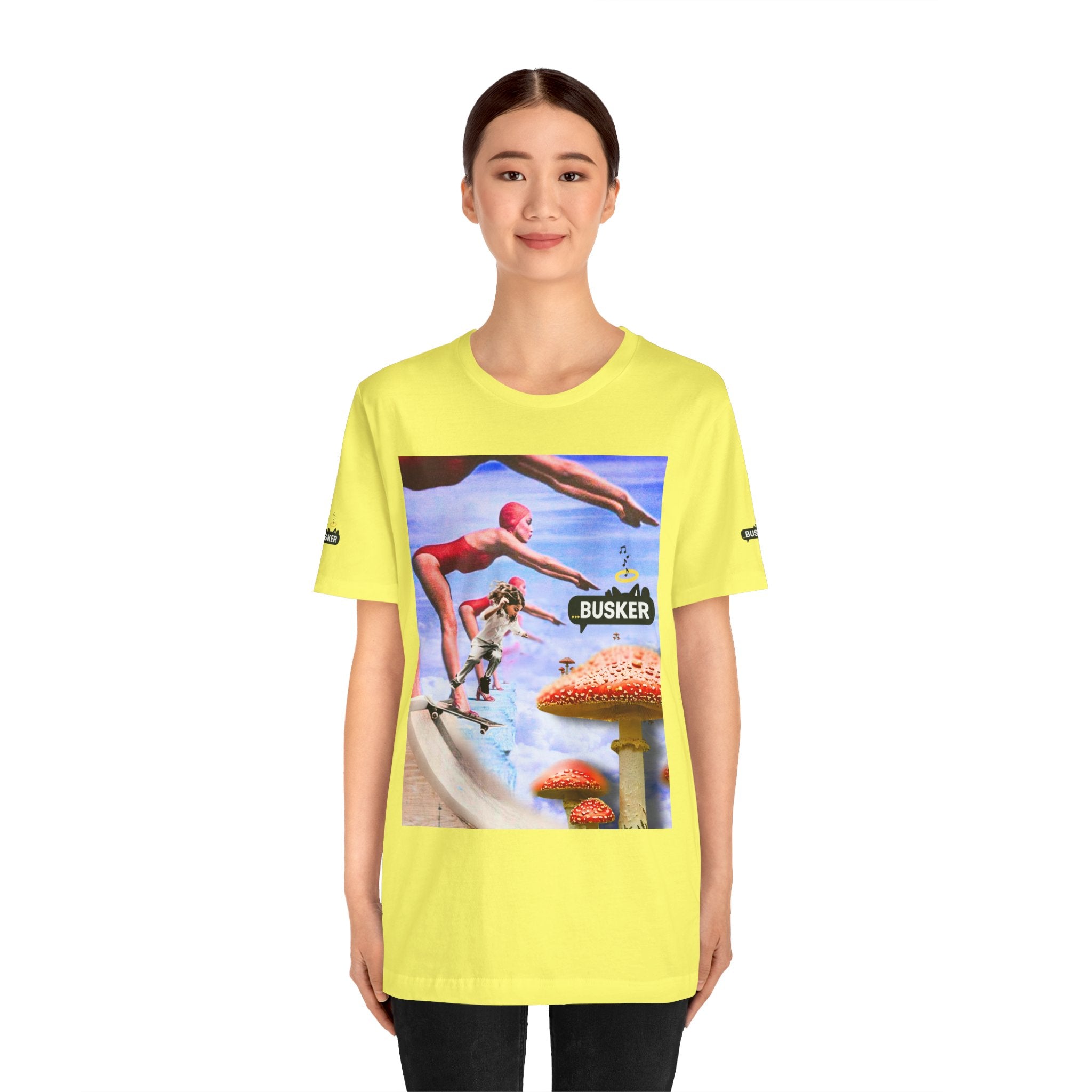 Busker Fun Graphic Tee - Unisex Jersey Short Sleeve