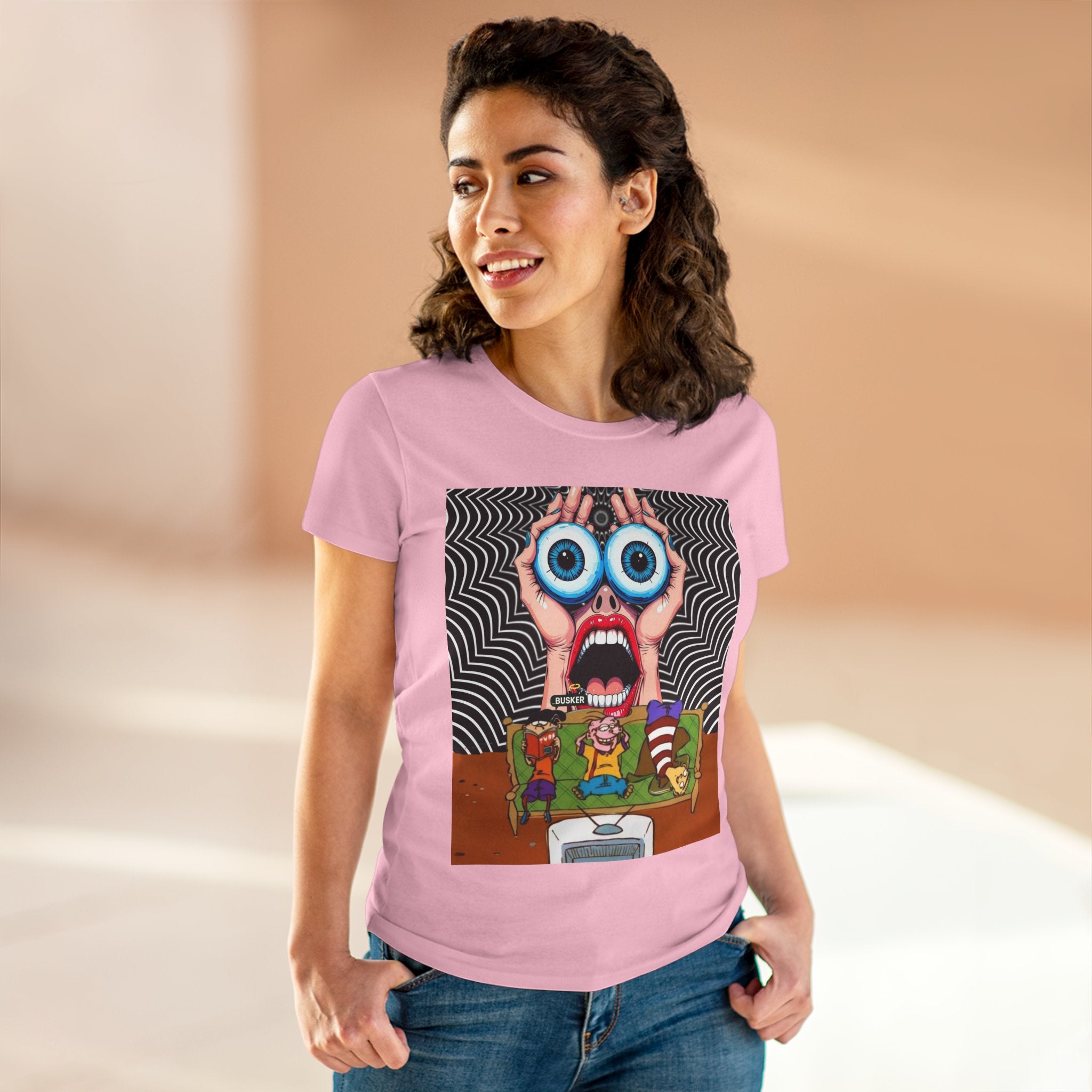 Whimsical Graphic Tee for Creative Souls, Playful Shirt, Art Lover Gift, Unique Cotton T-Shirt, Funny Fashion