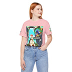 Street Art Busker Tee - Unisex Graphic Short Sleeve Shirt