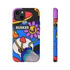 Colorful Phone Case, Cute Phone Accessories, Gift for Music Lovers, Fun Tech Gear, Unique Floral Design Case