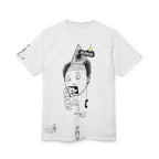 Whimsical Unisex Graphic Tee, Funny T-Shirt for Music Lovers, Unique Gift for Buskers, Street Performer Apparel, Quirky Art Shirt