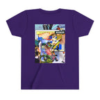 Colorful Youth Short Sleeve Tee - "Busker" Graphic Art Top