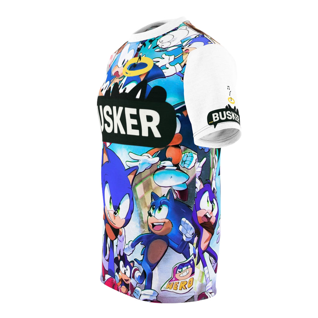 Sonic the Hedgehog Unisex Tee, Retro Video Game Shirt, Gamer Gift, Fun Casual Wear, Cartoon Fan Apparel