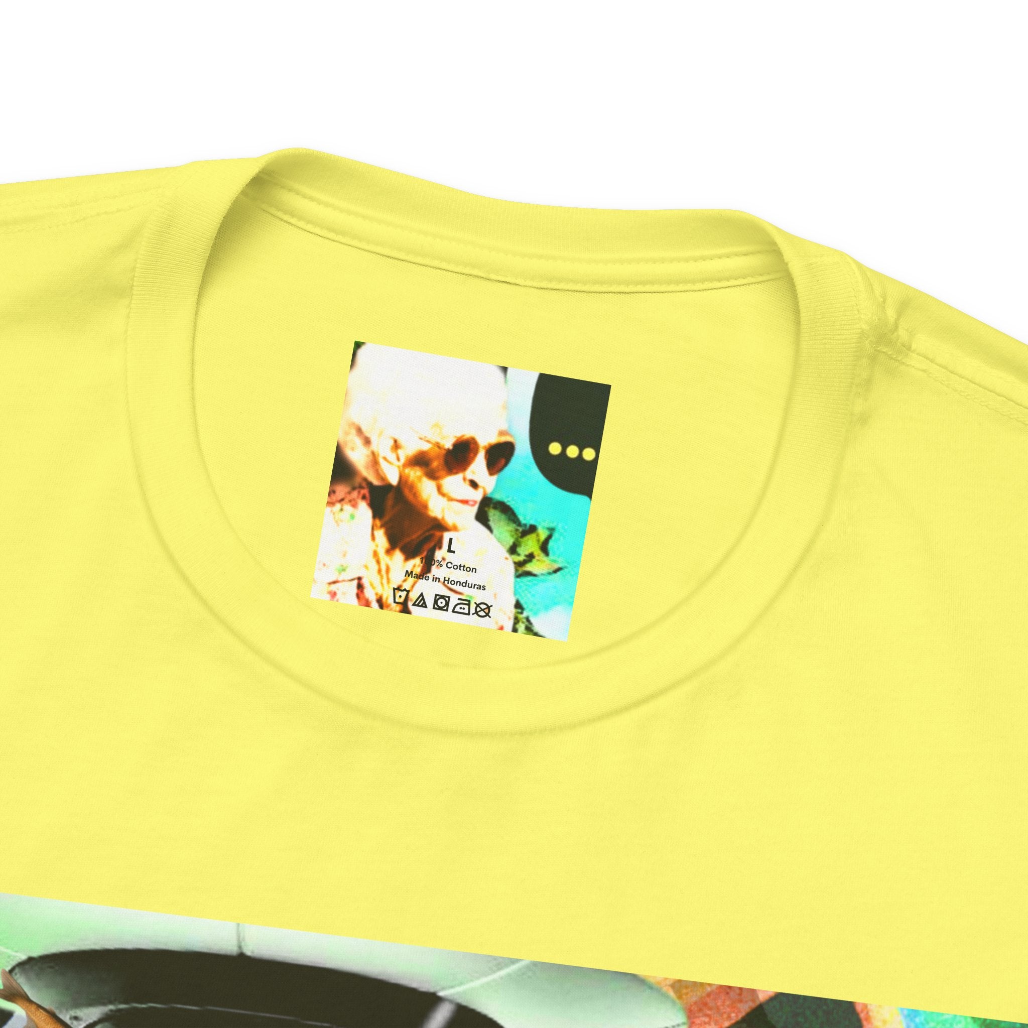 Street Art Busker Tee - Unisex Graphic Short Sleeve Shirt