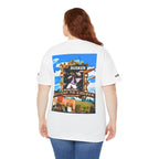 Busker Vibes Unisex Heavy Cotton Tee - Fun Graphic T-Shirt for Music Lovers and Street Artists