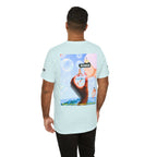 Busker Vibe Unisex Jersey Tee – Colorful Artistic Design for Summer Fun