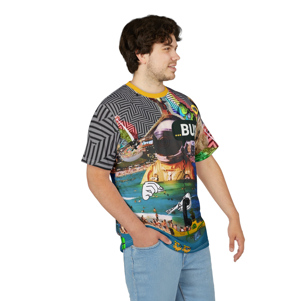 Astronaut Beach Vibes Tee, Unisex Graphic T-Shirt, Summer Fashion, Unique Streetwear, Fun Gift for Space Lovers and Beachgoers