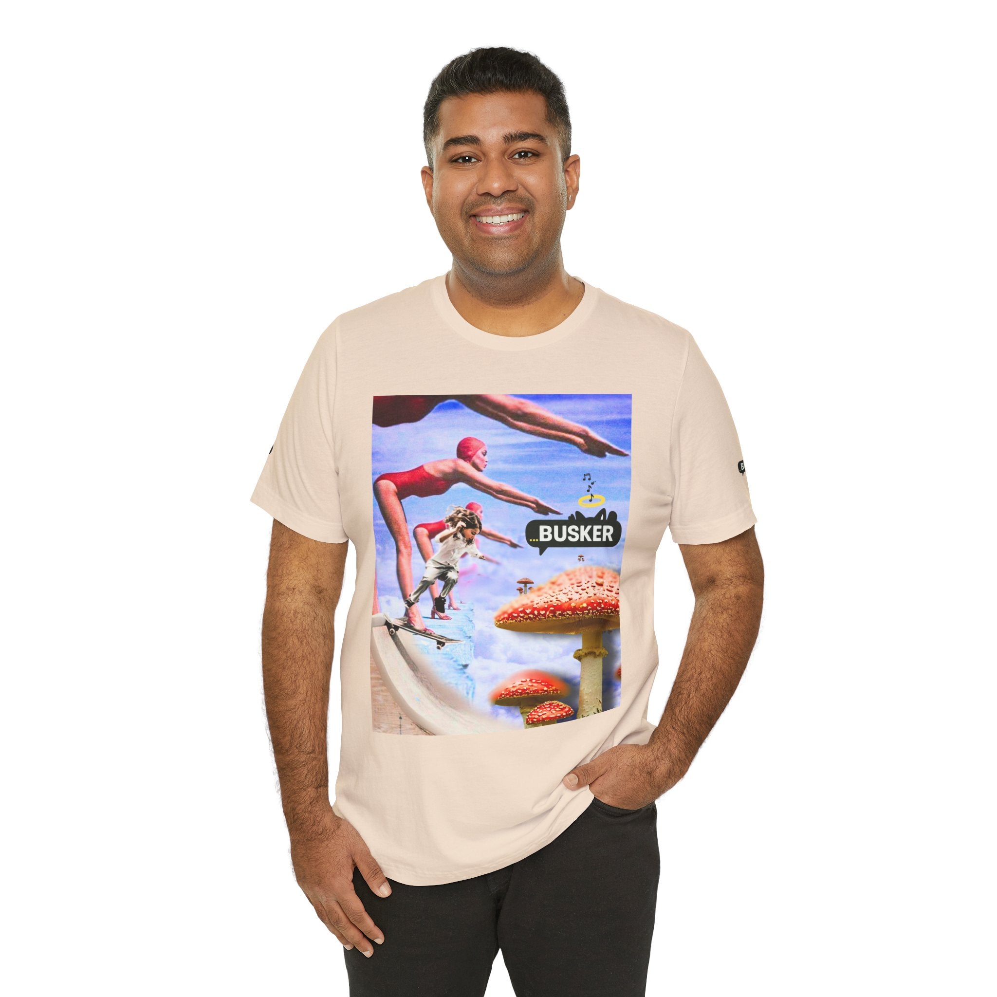 Busker Fun Graphic Tee - Unisex Jersey Short Sleeve