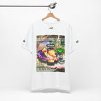 Vibrant Busker Art Tee for Creative Souls