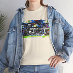 Busker Graphic Tee — Vintage Street Music Poster T‑Shirt