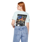 Creative Unisex Graphic Tee - 'I Don't Think' Busker Design