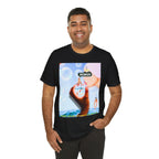 Busker Vibe Unisex Jersey Tee – Colorful Artistic Design for Summer Fun