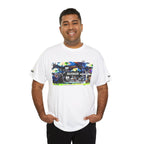 Busker Graphic Tee — Vintage Street Music Poster T‑Shirt