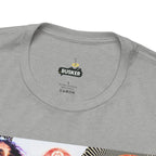 Busker Vibe Unisex Tee - Music & Art Collage Design