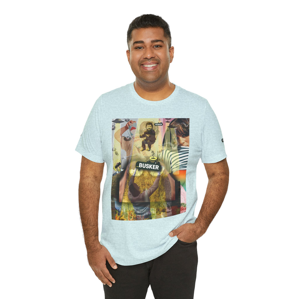 Busker Graphic Tee – Unisex Jersey Short Sleeve T-Shirt for Creative Souls