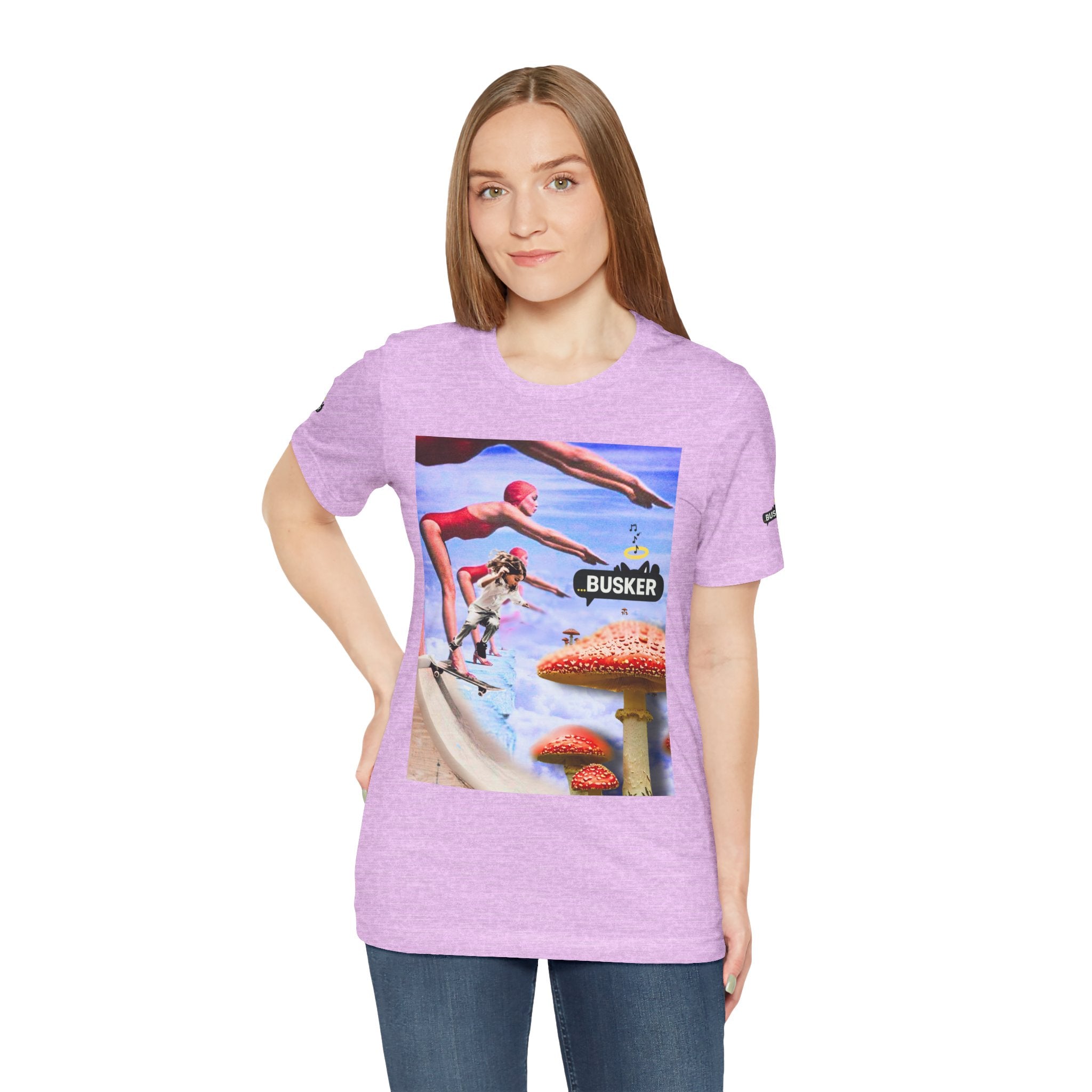 Busker Fun Graphic Tee - Unisex Jersey Short Sleeve