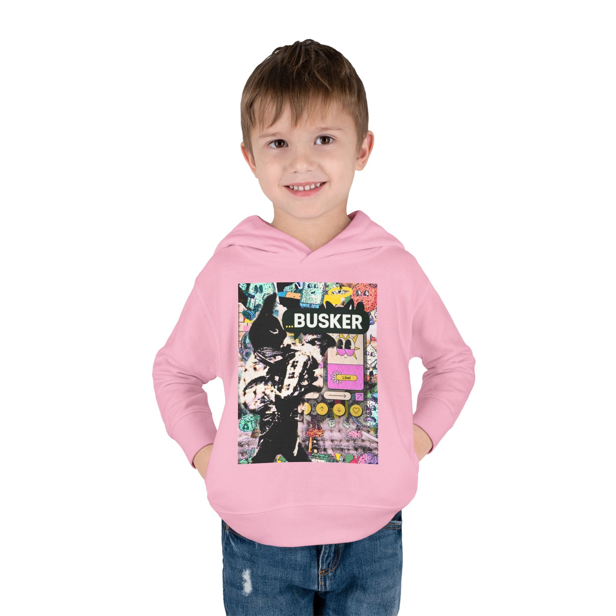 Toddler Pullover Fleece Hoodie