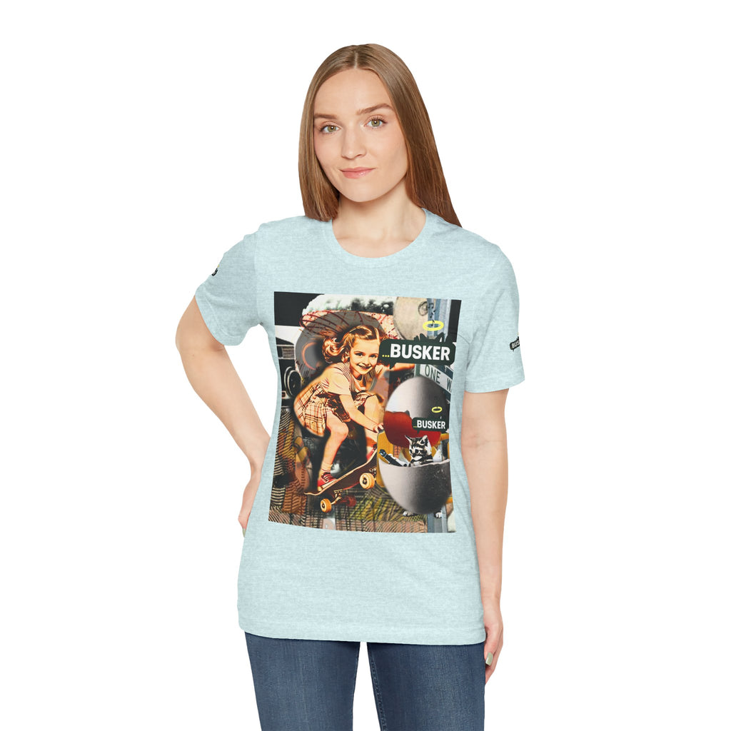 Vintage Skateboarding Graphic Tee - Streetwear for Creative Souls