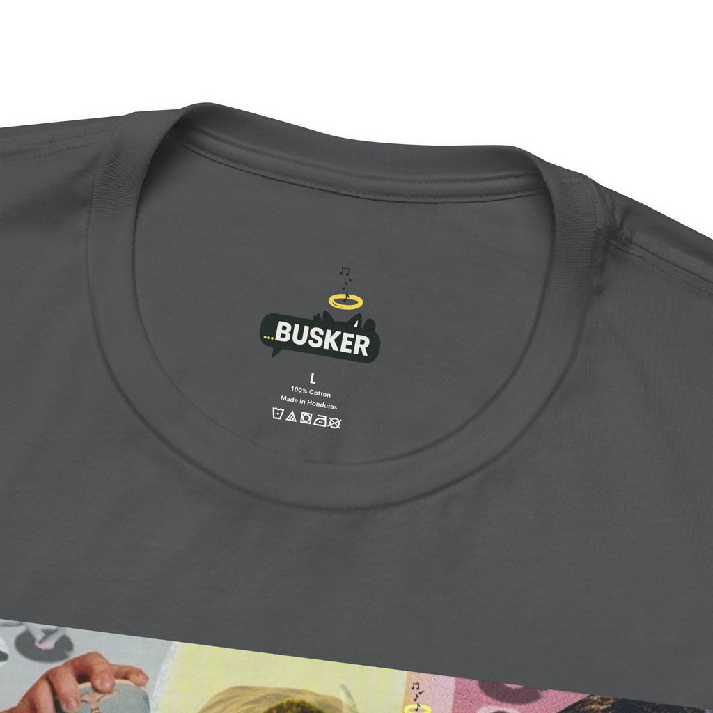Busker Graphic Tee – Unisex Jersey Short Sleeve T-Shirt for Creative Souls