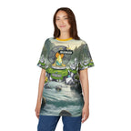 Vibrant Unisex Graphic Tee for Music Lovers, Artistic T-Shirt, Festival Wear, Unique Gift for Friends, Casual Summer Style