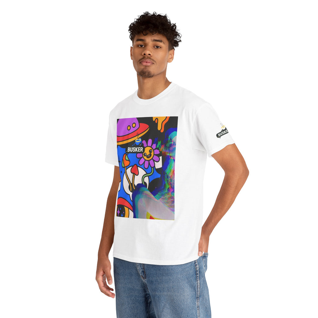 Colorful Graphic Unisex Tee, Artsy Shirt for Creative Souls, Perfect for Festivals, Unique Gift for Art Lovers, Summer Vibes, Casual Wear