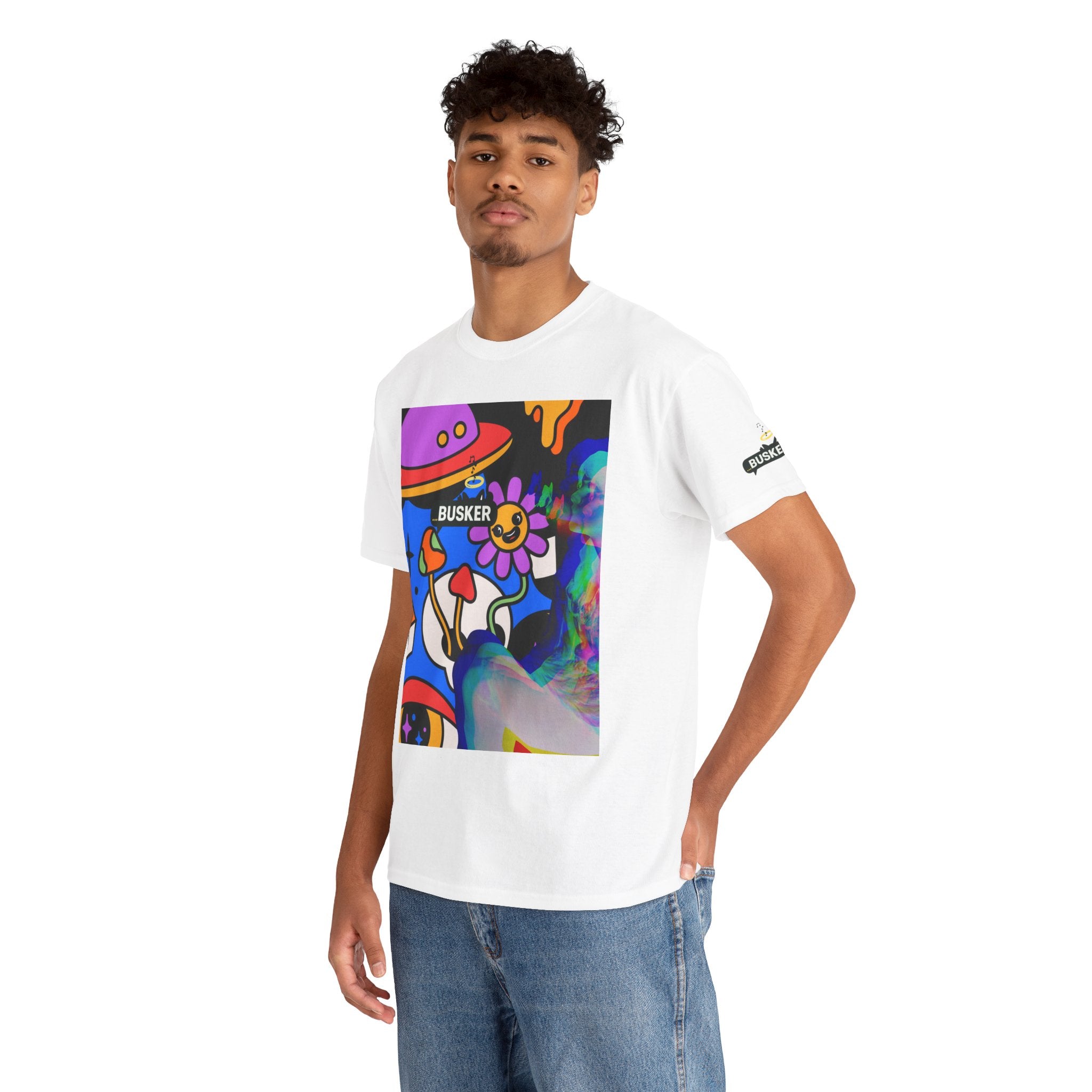 Colorful Graphic Unisex Tee, Artsy Shirt for Creative Souls, Perfect for Festivals, Unique Gift for Art Lovers, Summer Vibes, Casual Wear