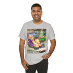 Vibrant Busker Art Tee for Creative Souls