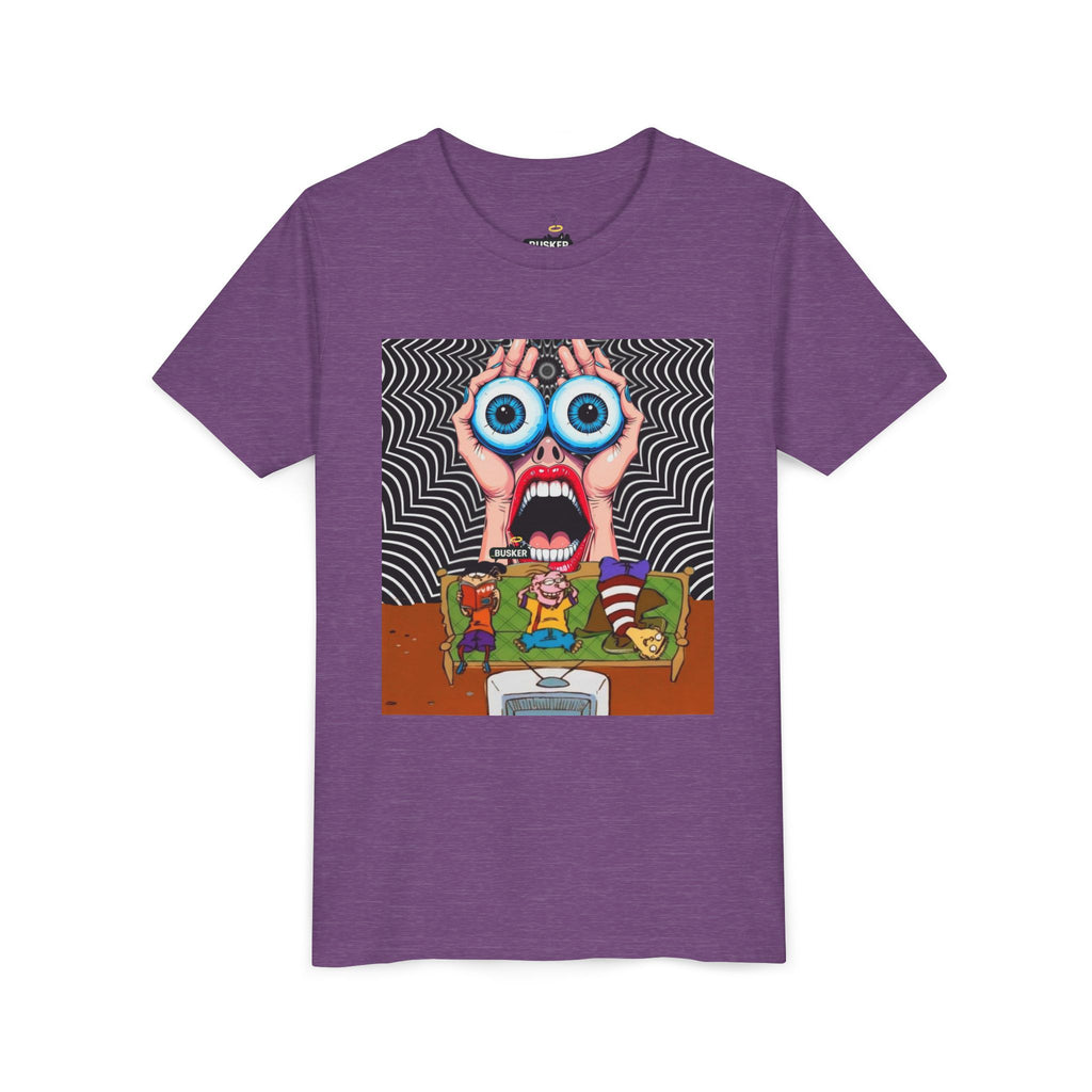Youth Graphic Tee, Fun and Quirky Design for Creative Kids, Perfect for Birthdays, Everyday Wear, or Art Lovers