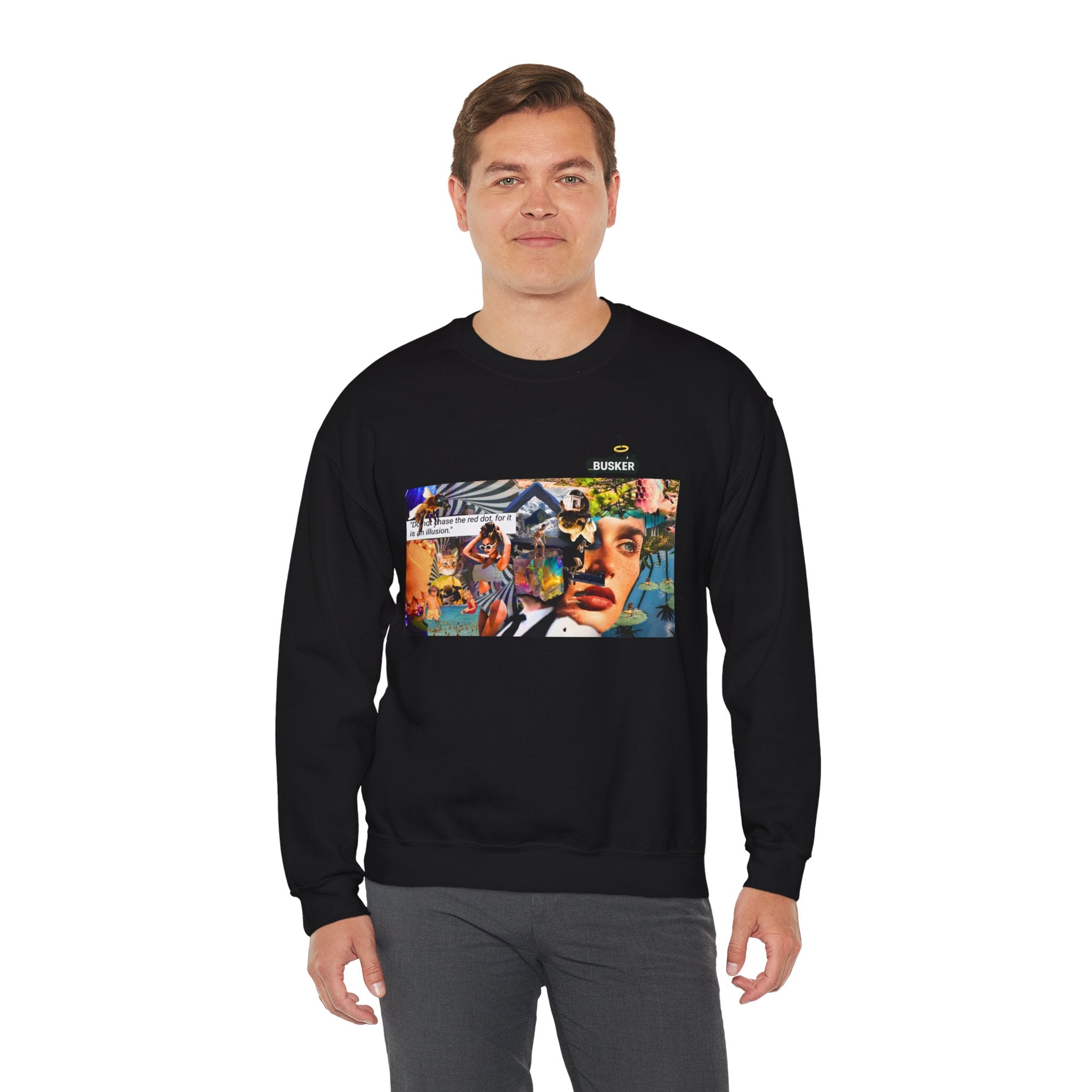 Vibrant Art Crewneck Sweatshirt for Creative Souls