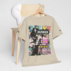Grunge Art Busker Unisex Heavy Cotton Tee